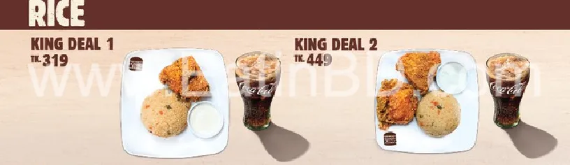  Burger King Bangladesh Menu rice platter